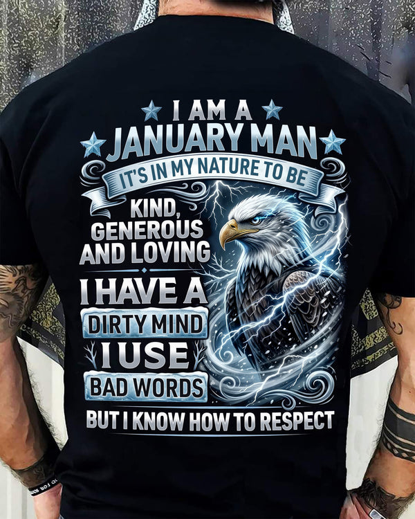 Dirty Mind But Know Hw To Respect T-Shirt